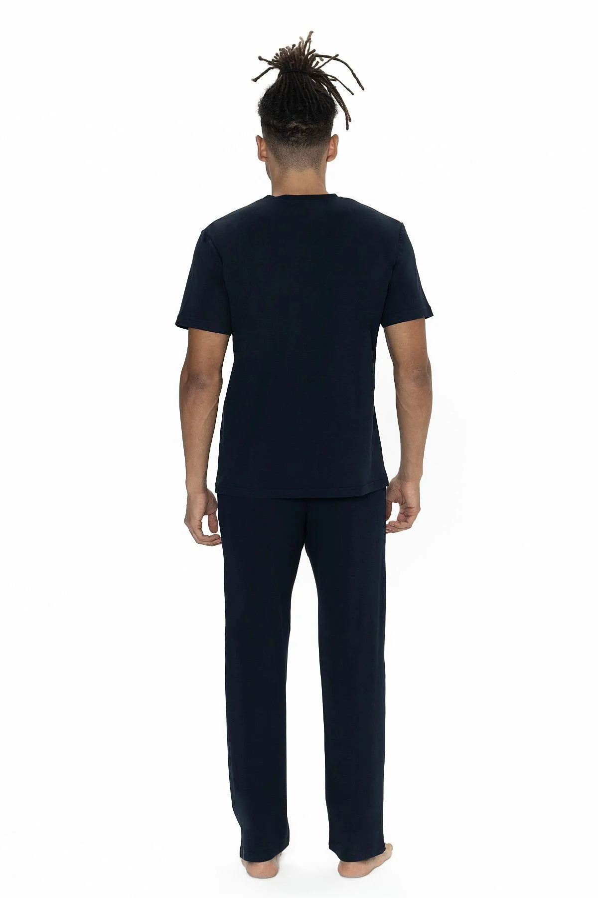 U.s Polo Assn. 18895 Erkek Kısa Kollu Bisiklet Yaka Pijama Takımı