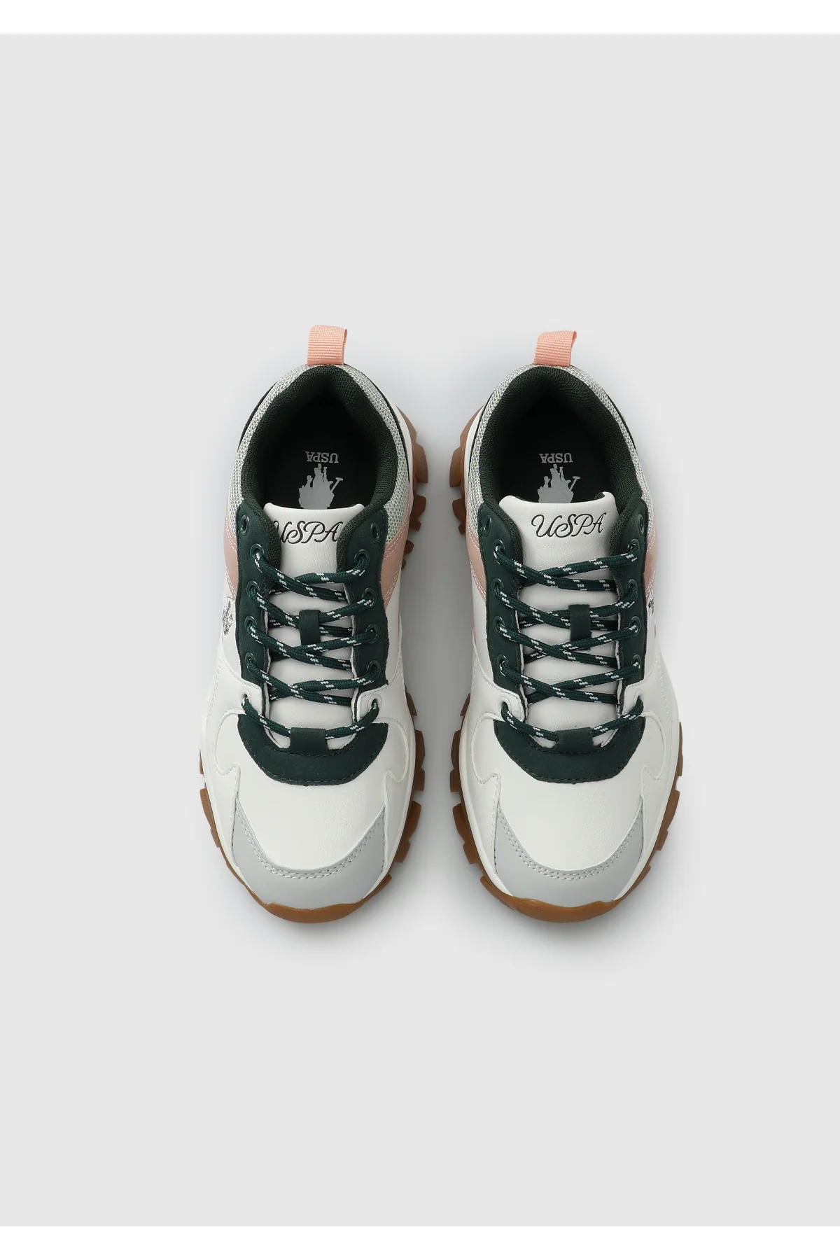 U.S. Polo Assn. 4F TRACKY 4PR Kadın  Beyaz Sneaker