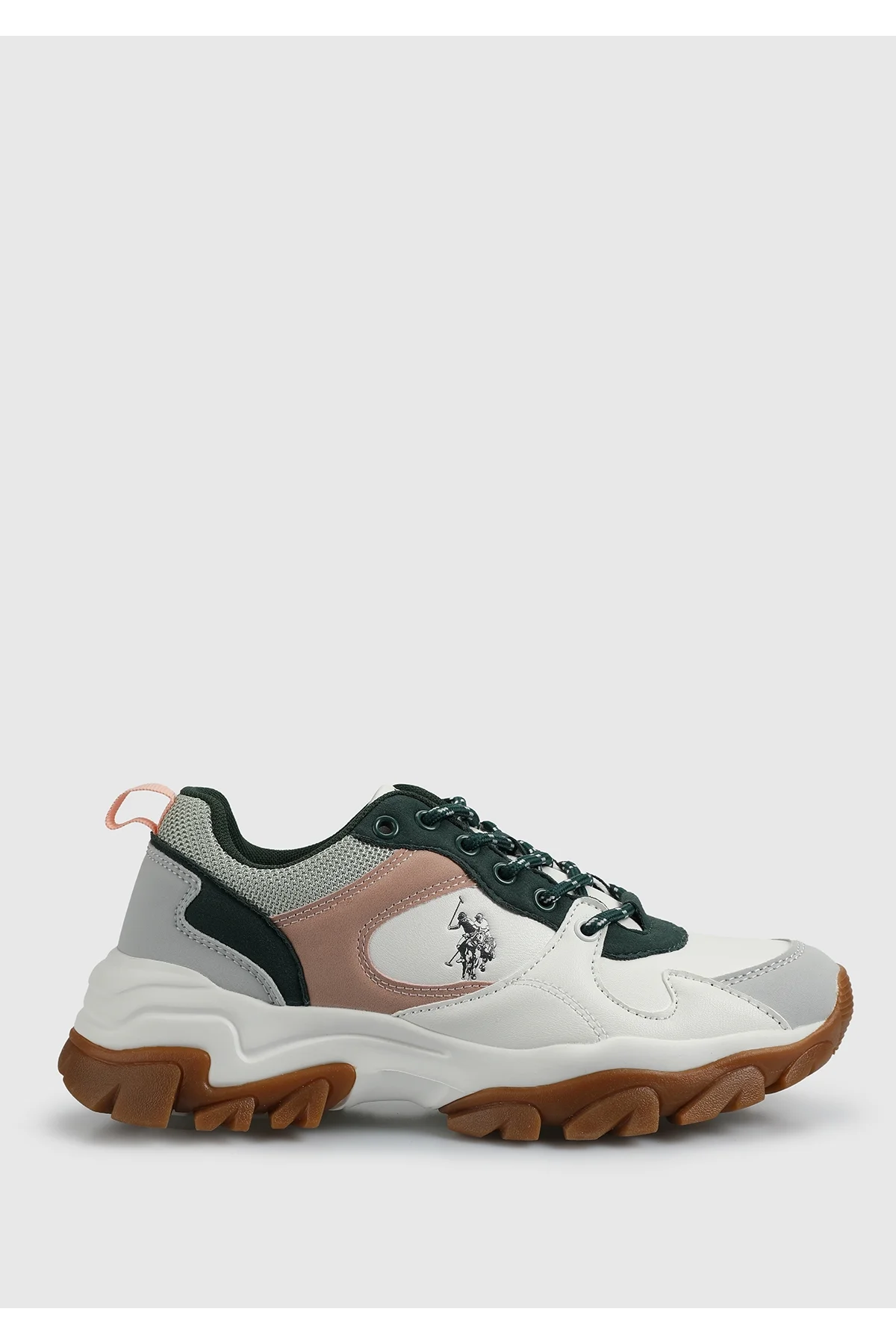 U.S. Polo Assn. 4F TRACKY 4PR Kadın  Beyaz Sneaker
