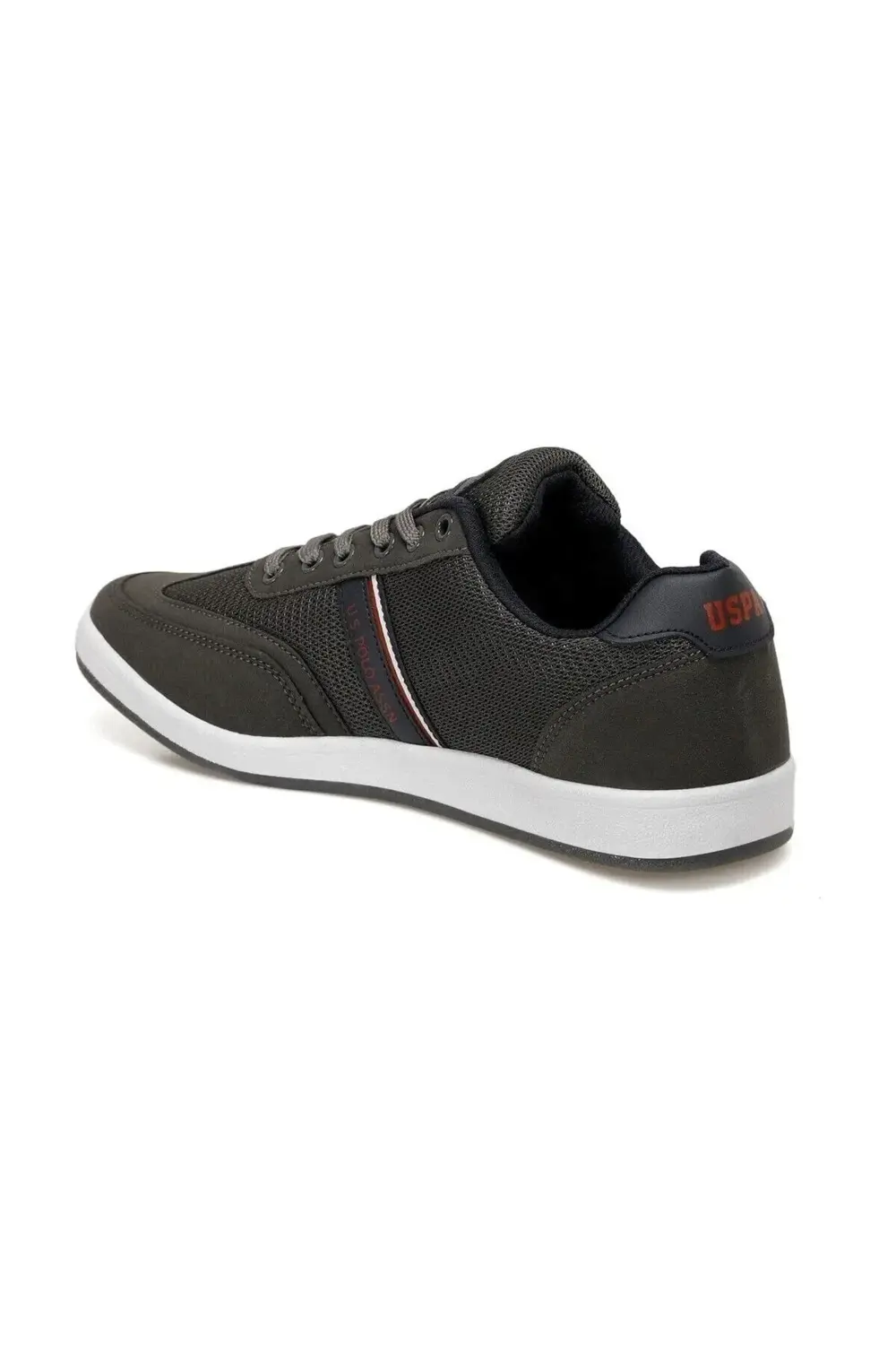 U.S. Polo Assn. 4M Kares 4Fx,K Grı, Erkek Günlük Spor Ayakkabı