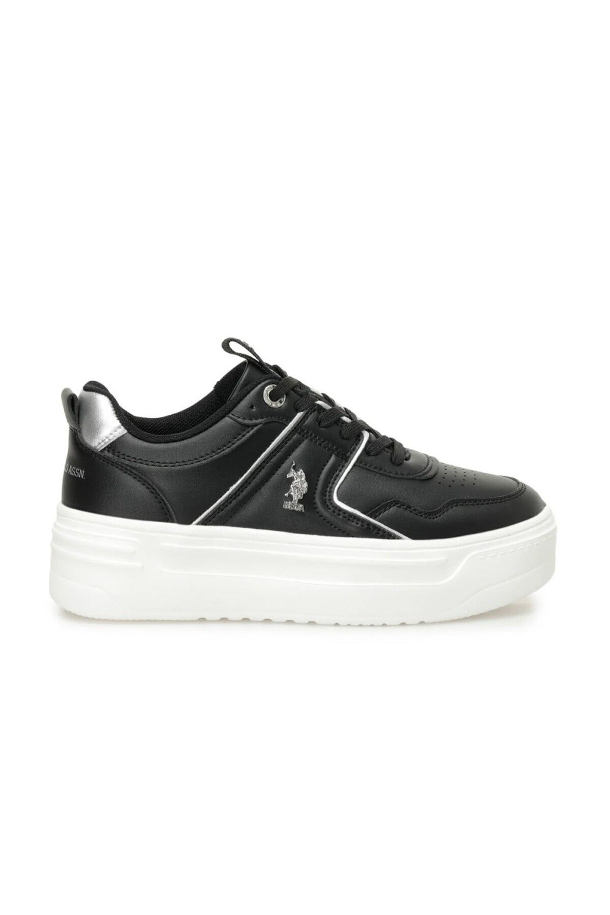 U.S. Polo Assn.  5P Clarke 5Fx Kadın  Siyah Sneaker
