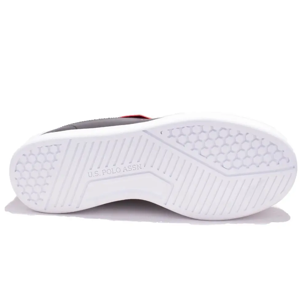 U.S Polo Assn Costa Siyah Kırmızı Ortopedik Günlük  Erkek Spor Ay