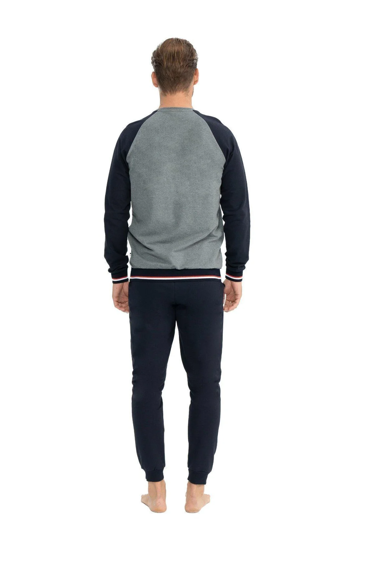 U.S. Polo Assn. Erkek Antrasit Melanj Ev Giyim 025KPM.Z1.ETA8.GR.
