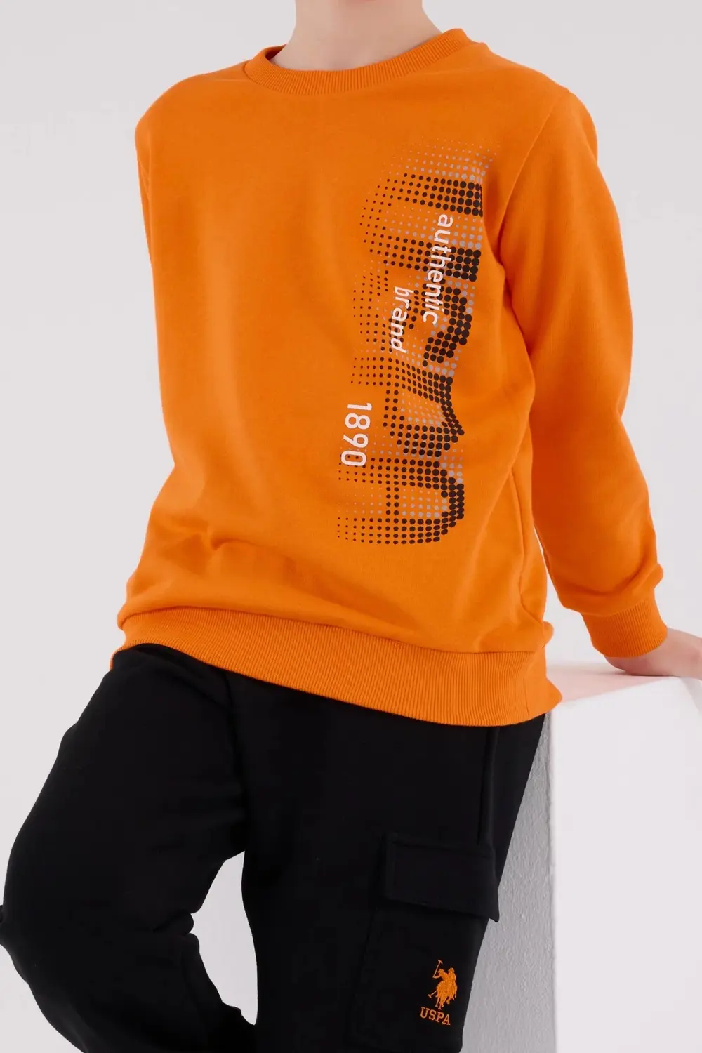 U.s. Polo Assn Eşofman Takımı Us2222-4 Turuncu