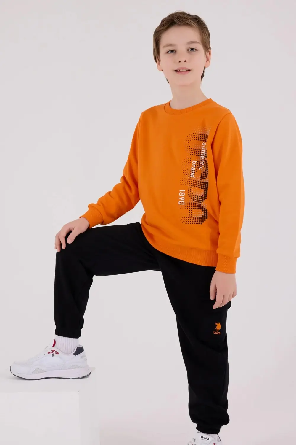 U.s. Polo Assn Eşofman Takımı Us2222-4 Turuncu