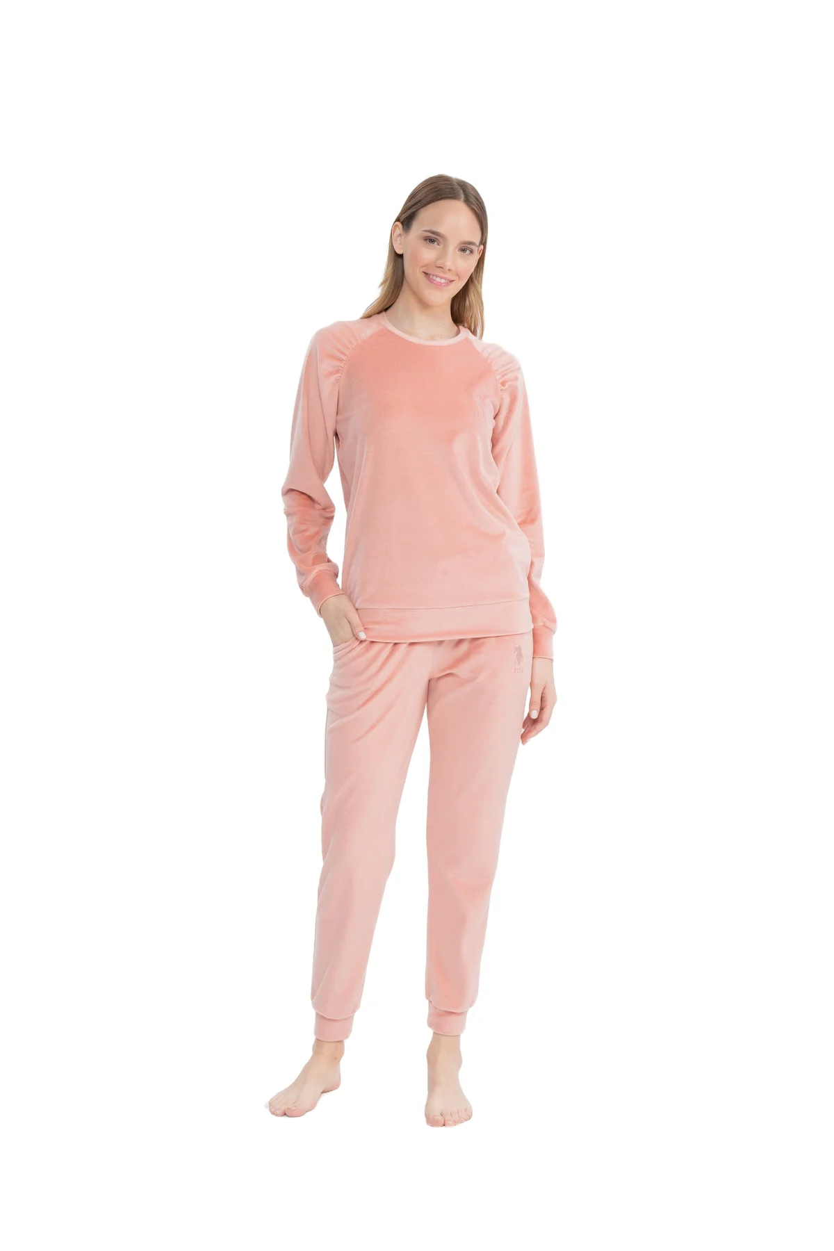 Kadın Lastikli Paça Rahat Ev Giyim Pijama KA81.B1O.N.7.NIECL0.D9E2.TK28EKA