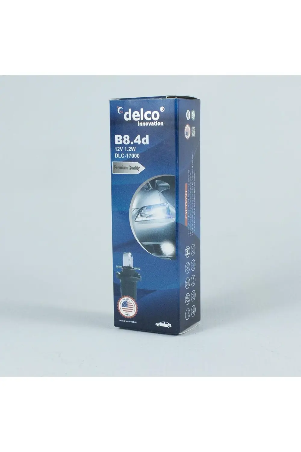 U.s.a B8.4d 1.2w Duylu Gösterge Ampulü 12 Volt 10 Adet