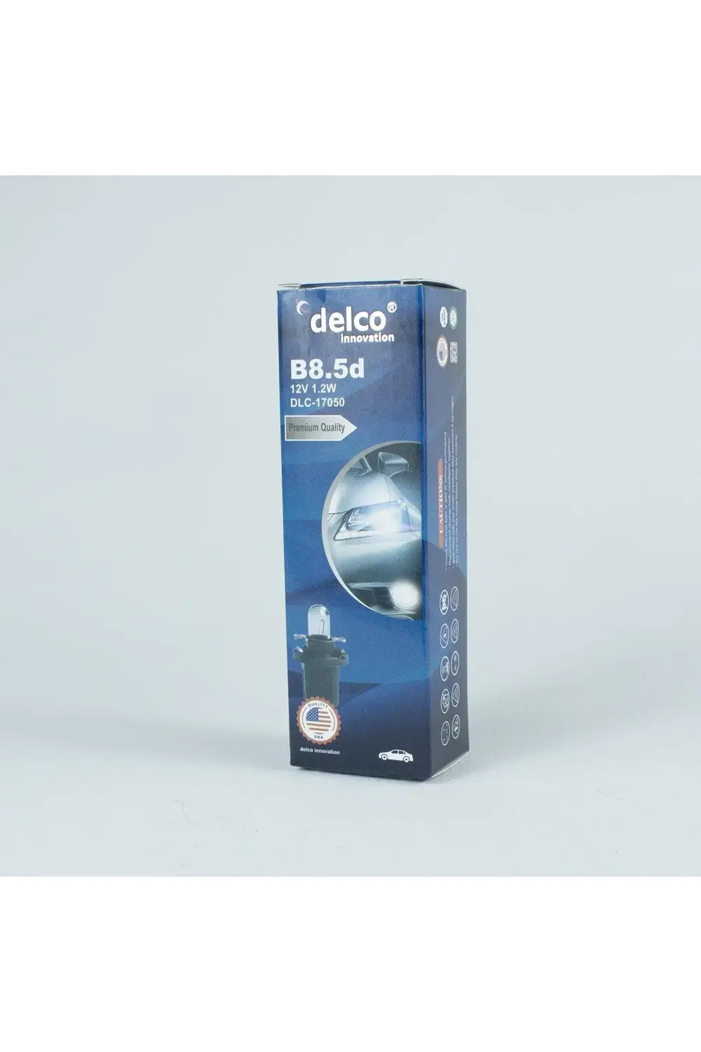 U.s.a B8.5d 1.2w Duylu Gösterge Ampulü 12 Volt 10 Adet