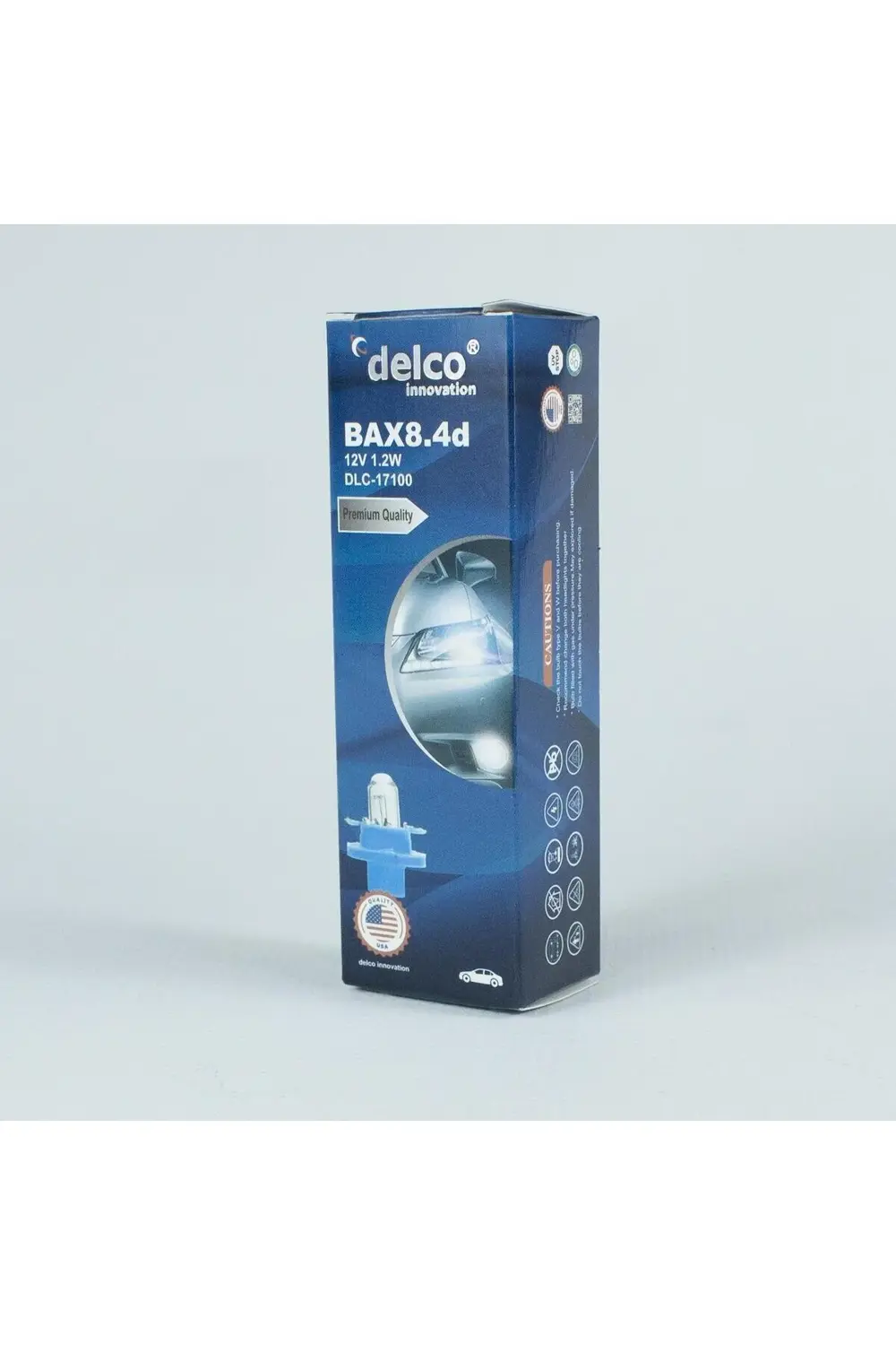 U.s.a Bax8.4d 1.2w Duylu Gösterge Ampulü 12 Volt 10 Adet