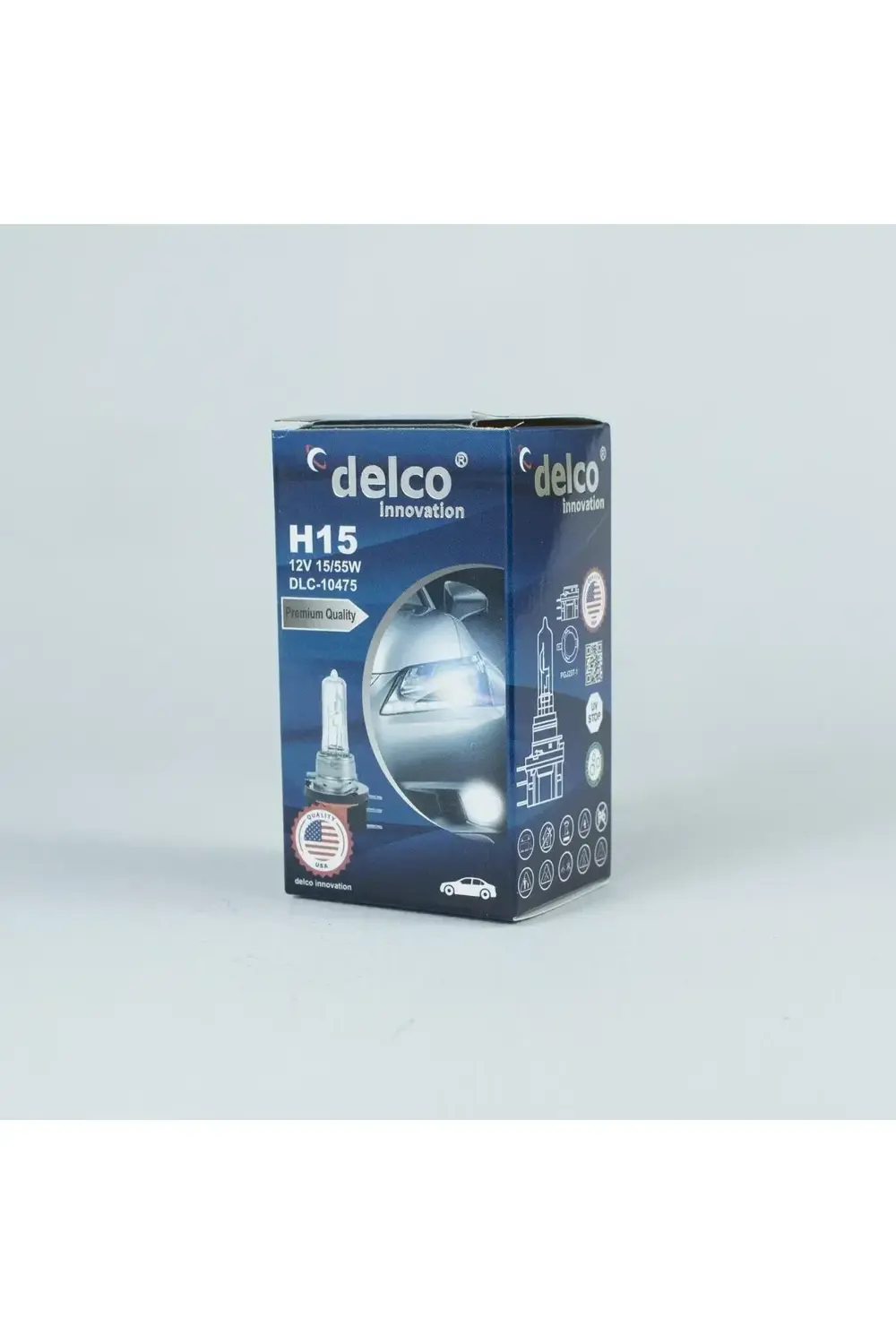 U.S.A H15 FAR AMPULÜ 12 VOLT 15/55W HALOGEN 10 ADET PGJ23T-1