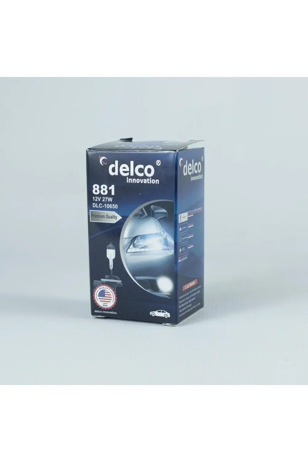 U.s.a H27 881 Sis Farı Ampulü 12 Volt 27w Eğri Soket 10 Adet