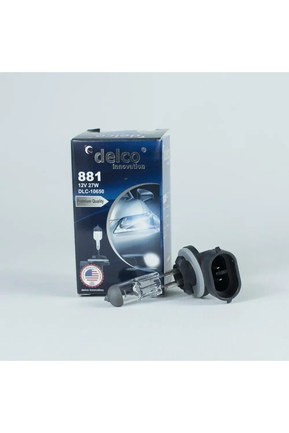 U.s.a H27 881 Sis Farı Ampulü 12 Volt 27w Eğri Soket 10 Adet