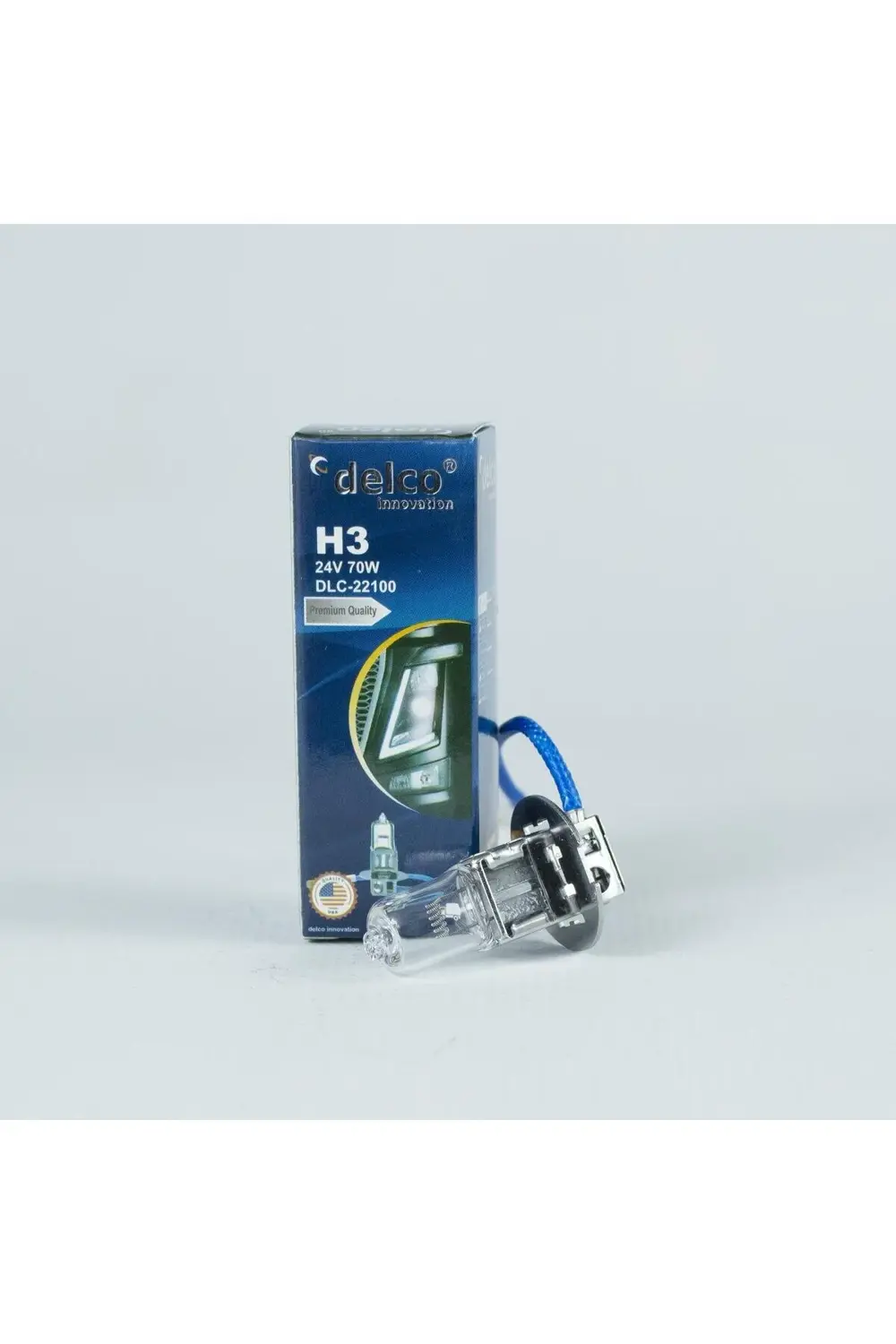 U.S.A H3 24 VOLT +%30 FAZLA IŞIK HALOGEN AMPUL PK22S 10 ADET