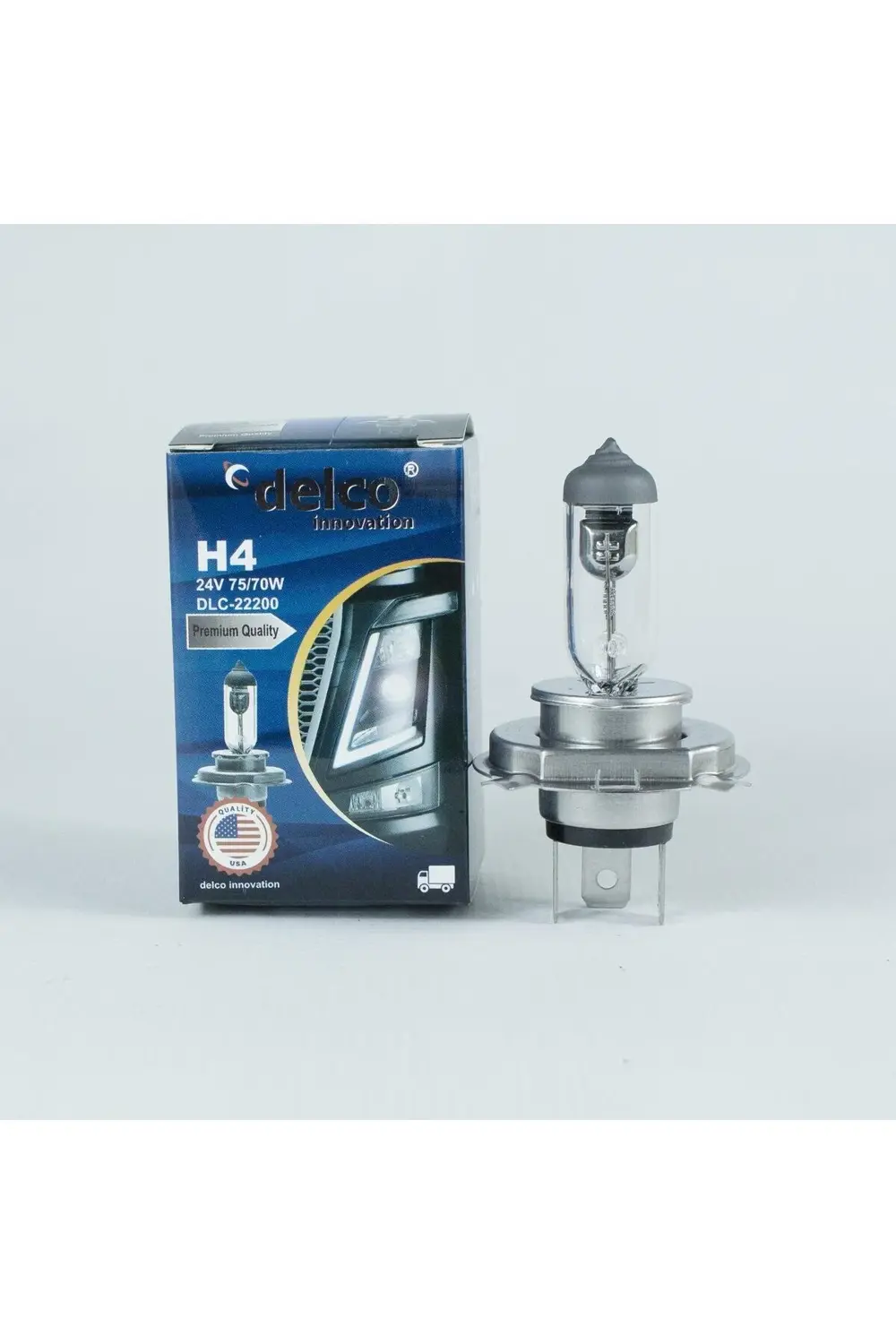 U.s.a H4 24 Volt Far Ampulü 43t Tırnaklı 75/70w 10 Adet