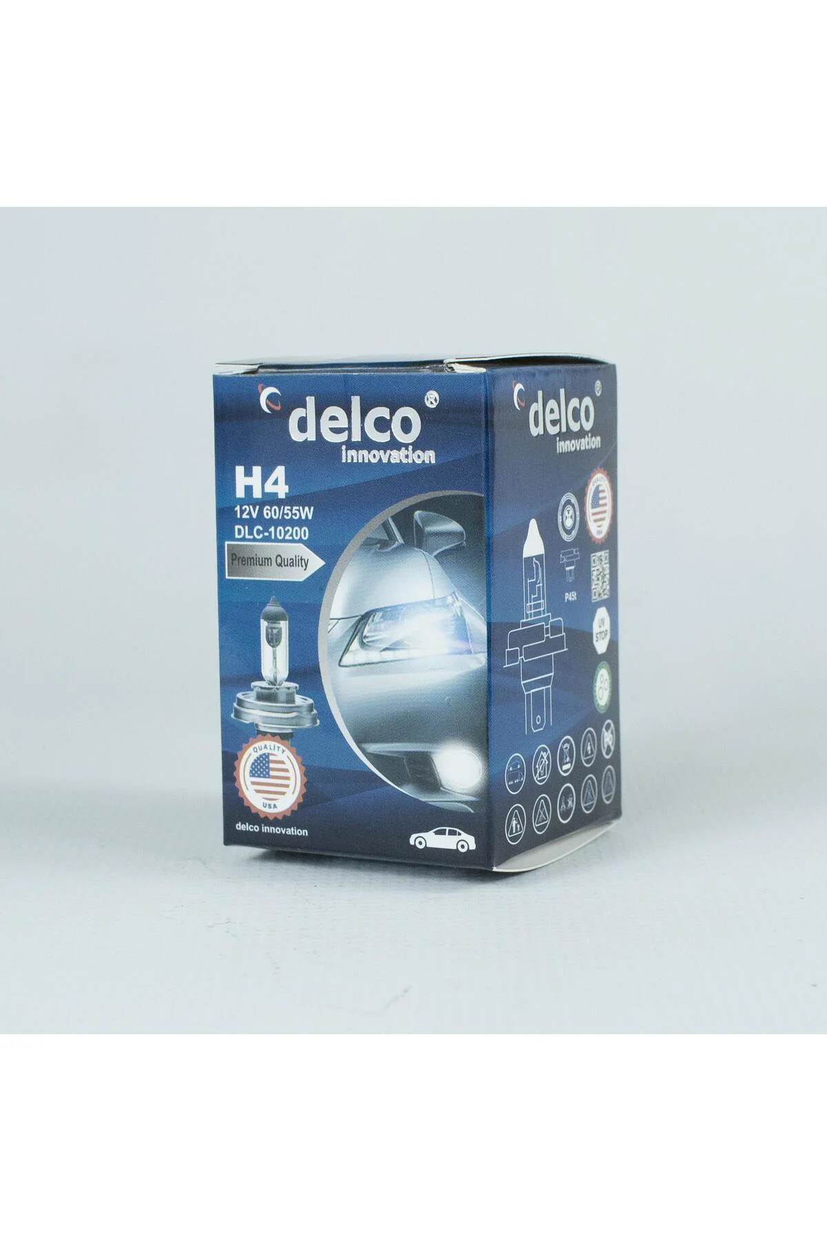 U.s.a H4 %30 Fazla Işık 12 Volt 45t Tablalı Ampul 60/55w