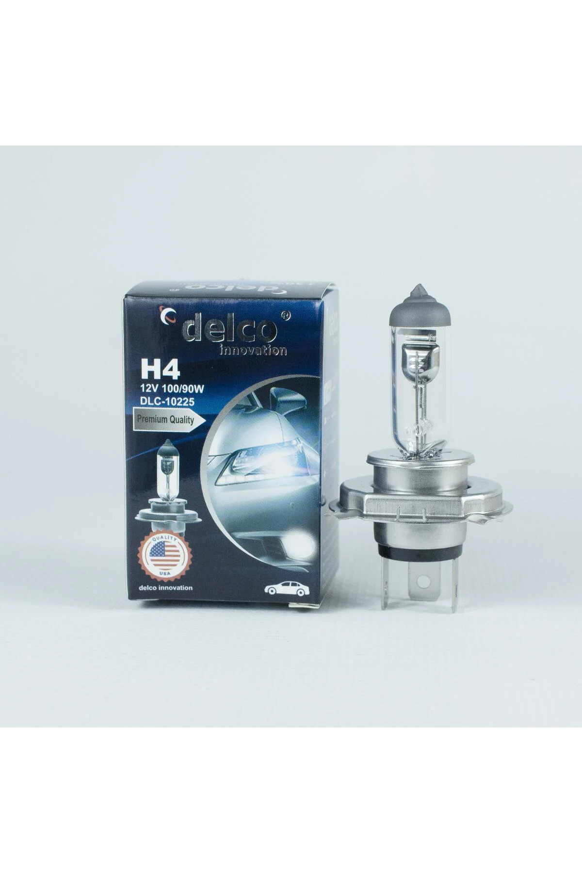 U.s.a H4 90/100w Tırnaklı 43t Far Ampulü 12 Volt 10 Adet