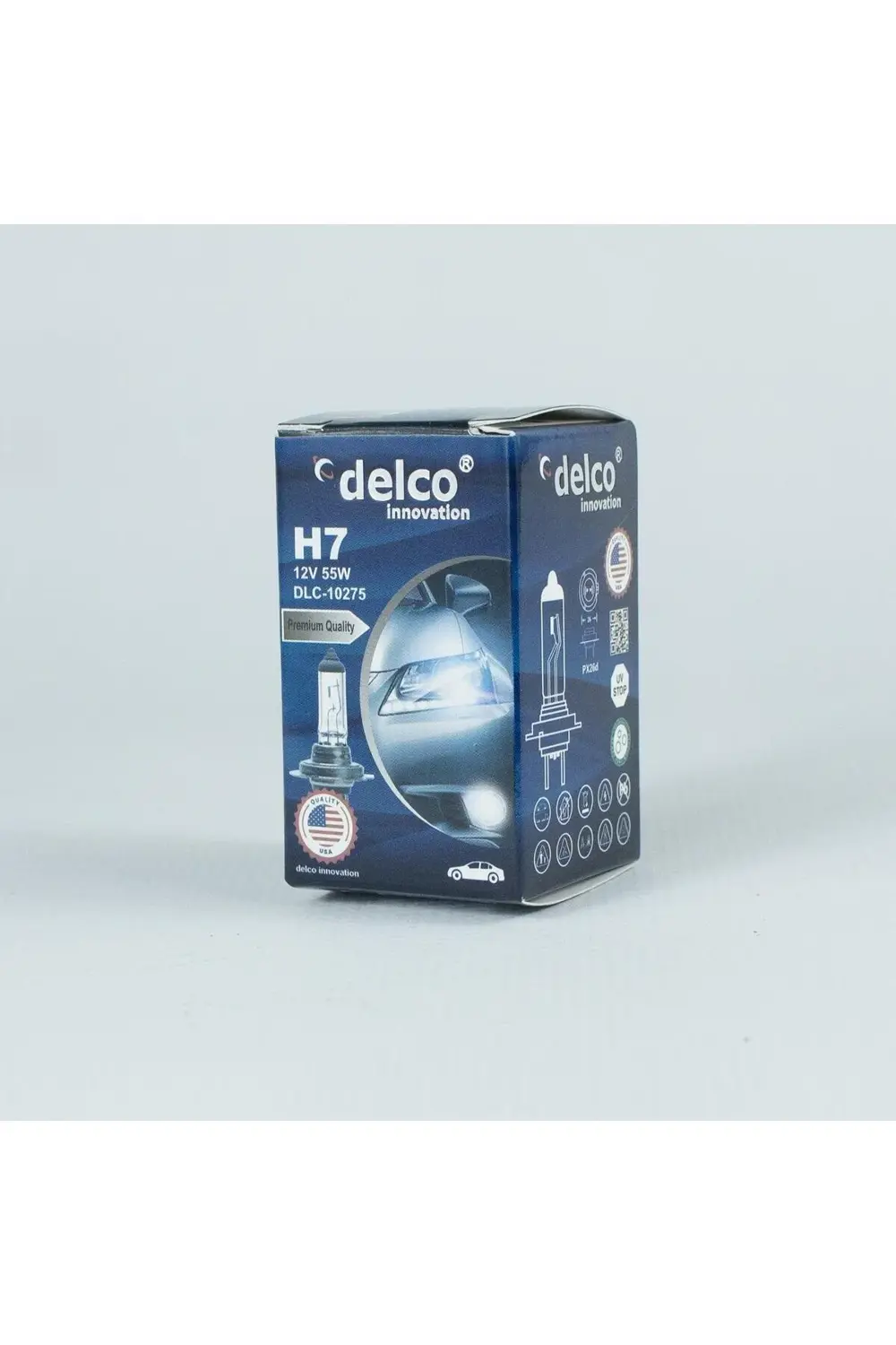 U.s.a H7 +%30 Fazla Işık Halogen Ampul 12 Volt 55w 10 Adet Px26d