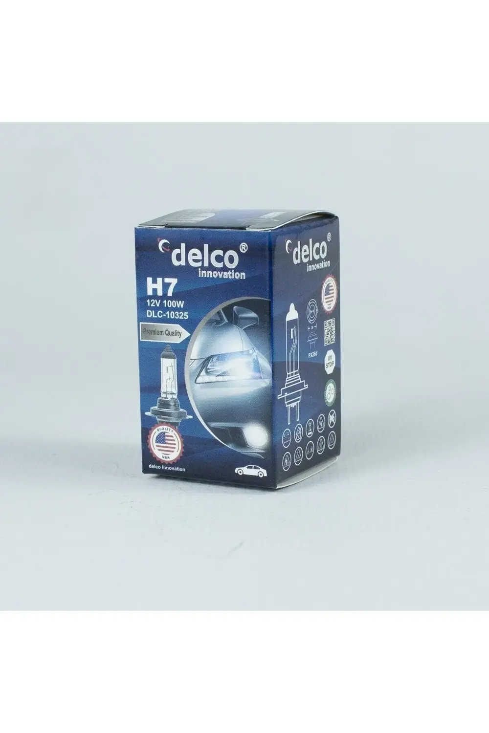 U.S.A H7 FAR AMPULÜ 12 VOLT 100W FAZLA IŞIK 10 ADET