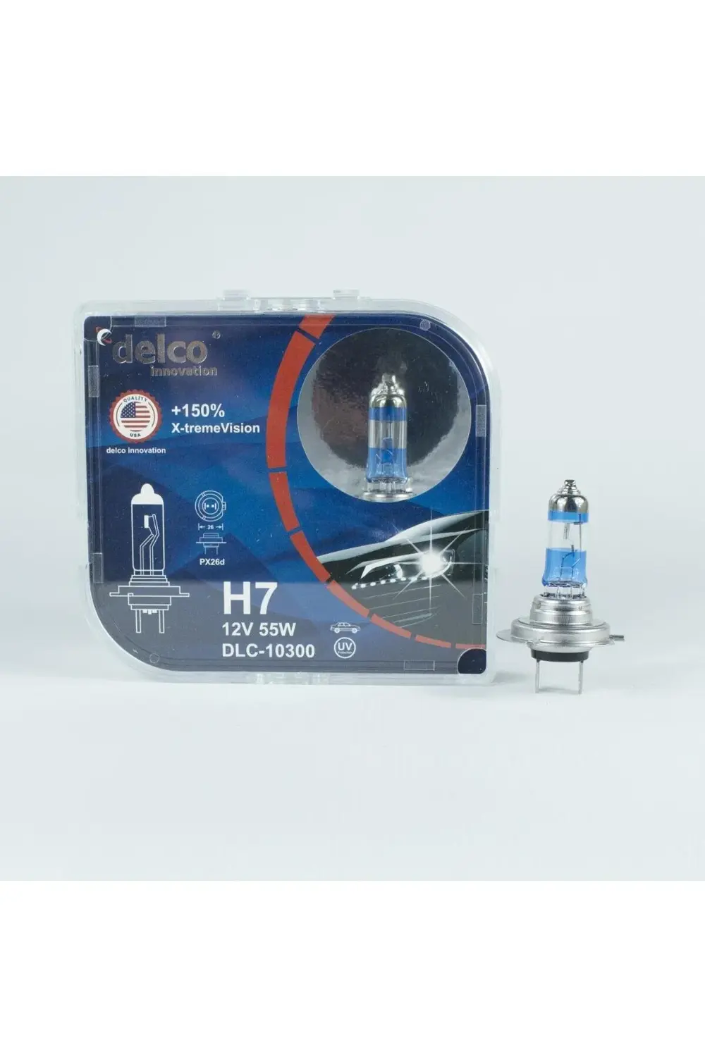 U.S.A H7 X-TREME VİSİON +%150 FAZLA IŞIK FAR AMPULÜ 12 VOLT