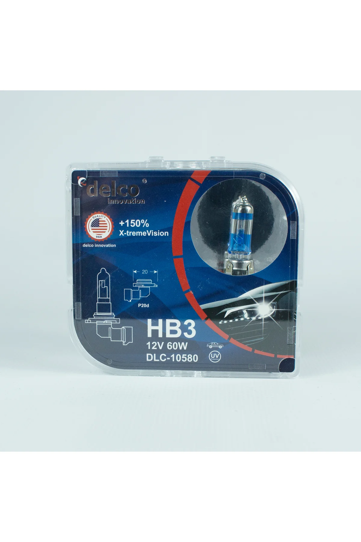 U.S.A HB3 9005 +%150 FAZLA IŞIK X-TREME VİSİON FAR AMPULÜ 12 VOLT 60W