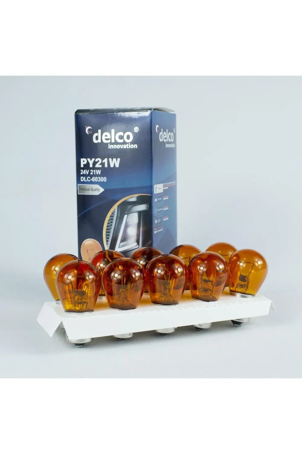 U.s.a P21w Naturel Amber 93 Sinyal Ampulü 24 Volt 10 Adet Bau15s