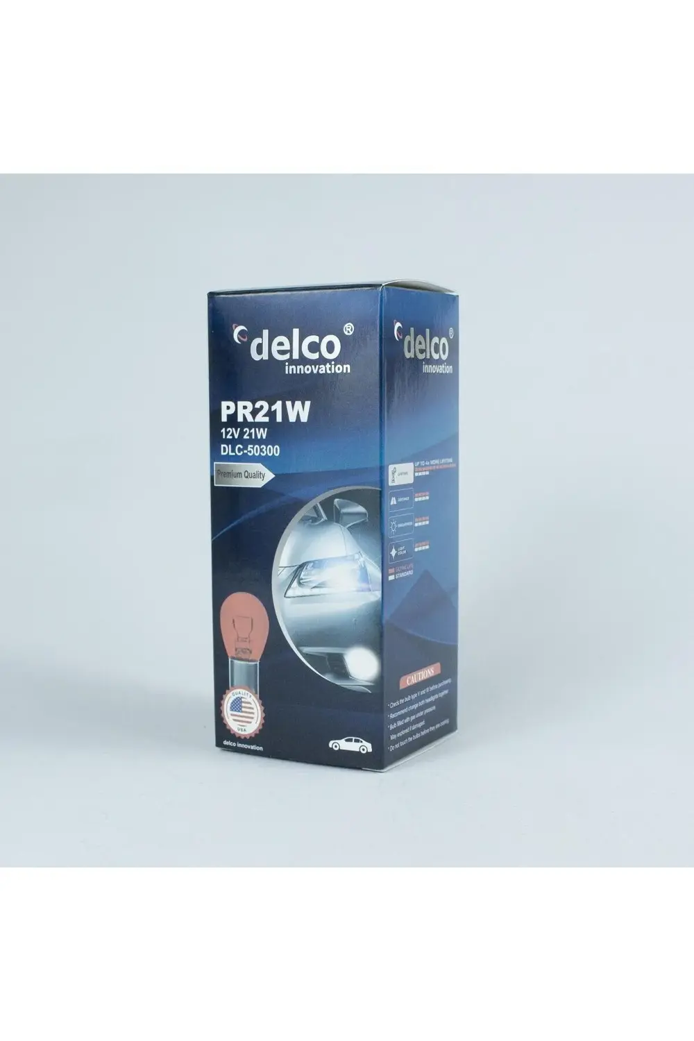 U.s.a Pr21w Kırmızı Yakın Tırnak Halojen Ampul 12 Volt Bau15s 10