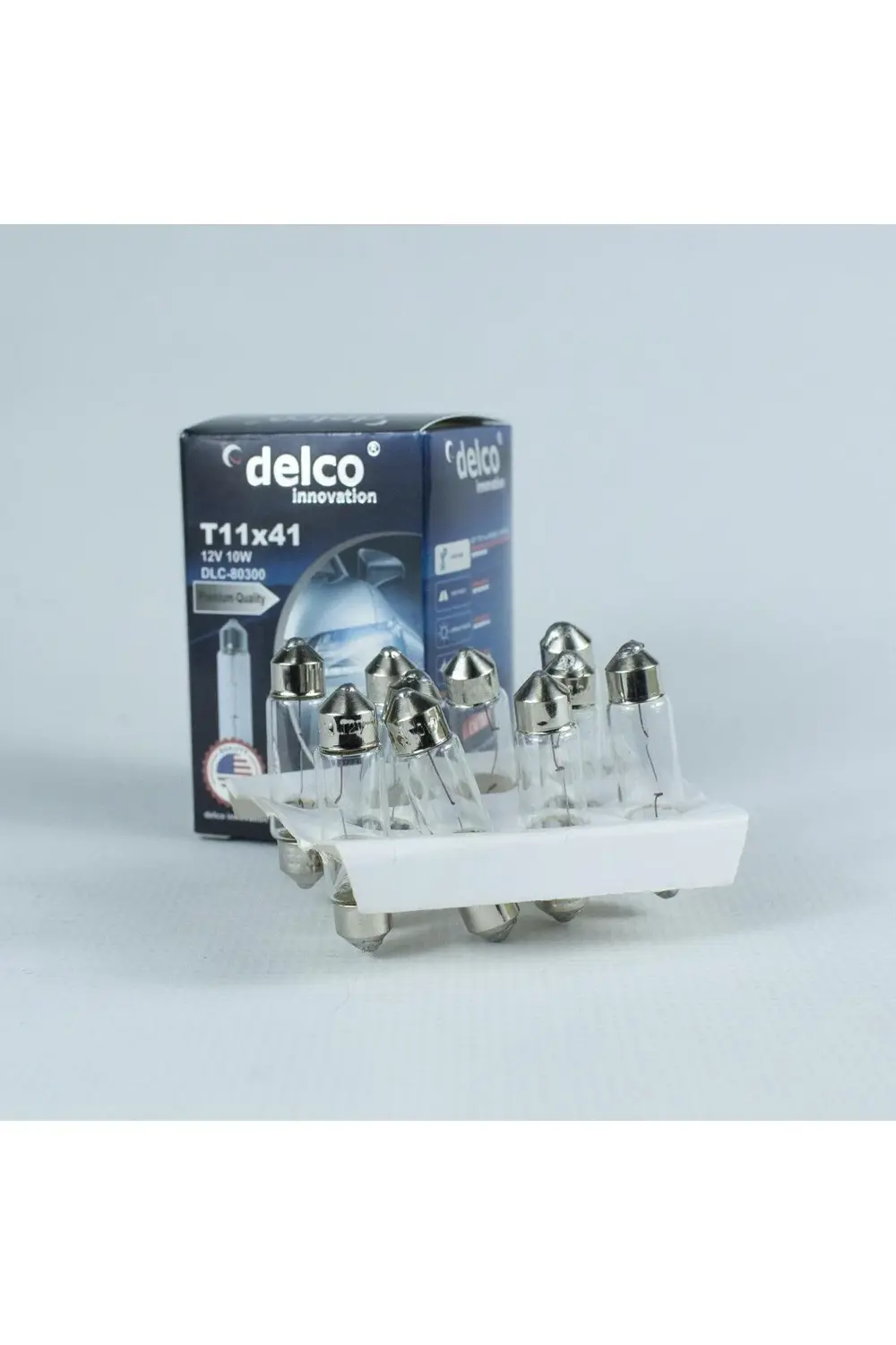 U.s.a Sofit Ampul 12 Volt 41mm T11x41 Halogen 10 Adet