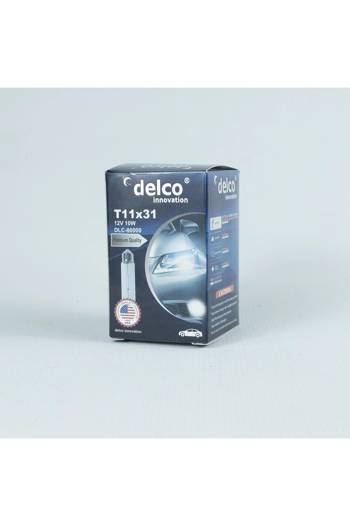 U.s.a Sofit Ampul 31mm 12 Volt 10w T11x31 Halogen 10 Adet