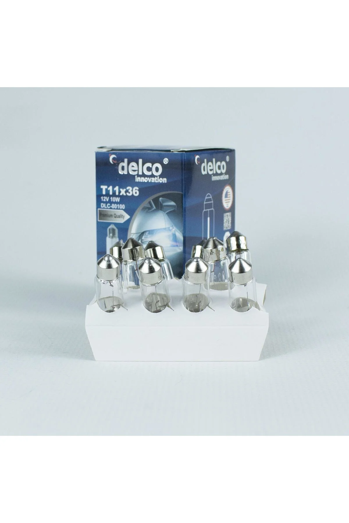 U.S.A SOFİT AMPUL 36mm 12 VOLT 10W T11X36 HALOGEN 10 ADET