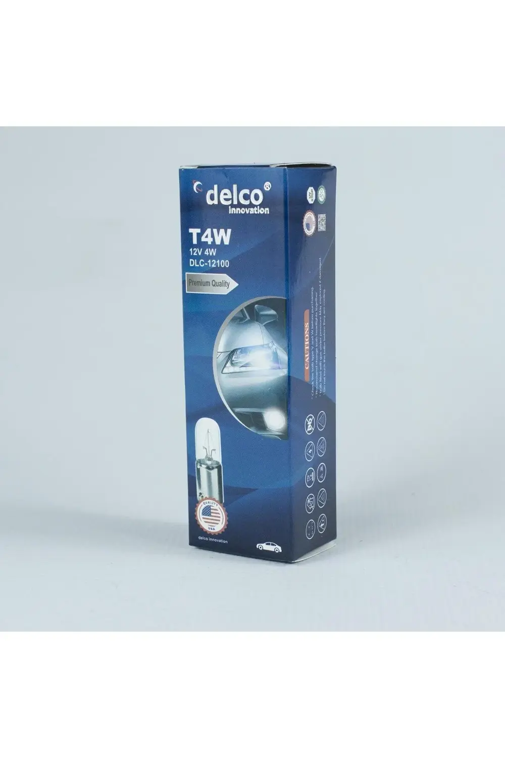 U.S.A T4W 53 AMPUL 12 VOLT 4W HALOGEN 10 ADET