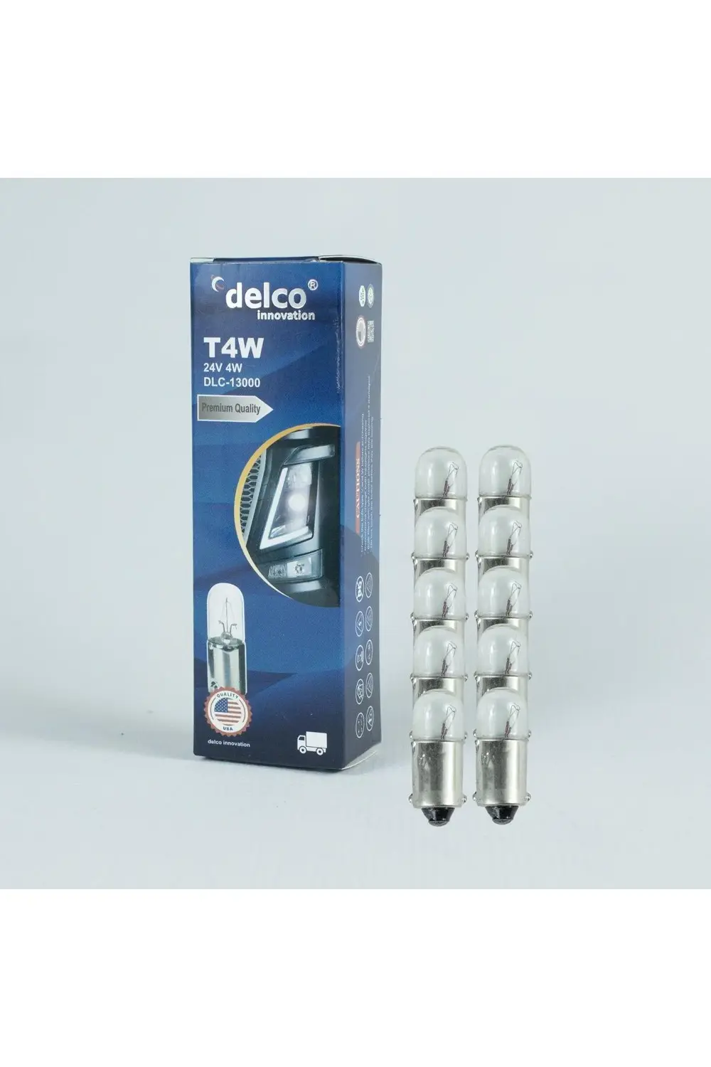 U.s.a T4w 53 Ampul 24 Volt 4w Halogen 10 Adet