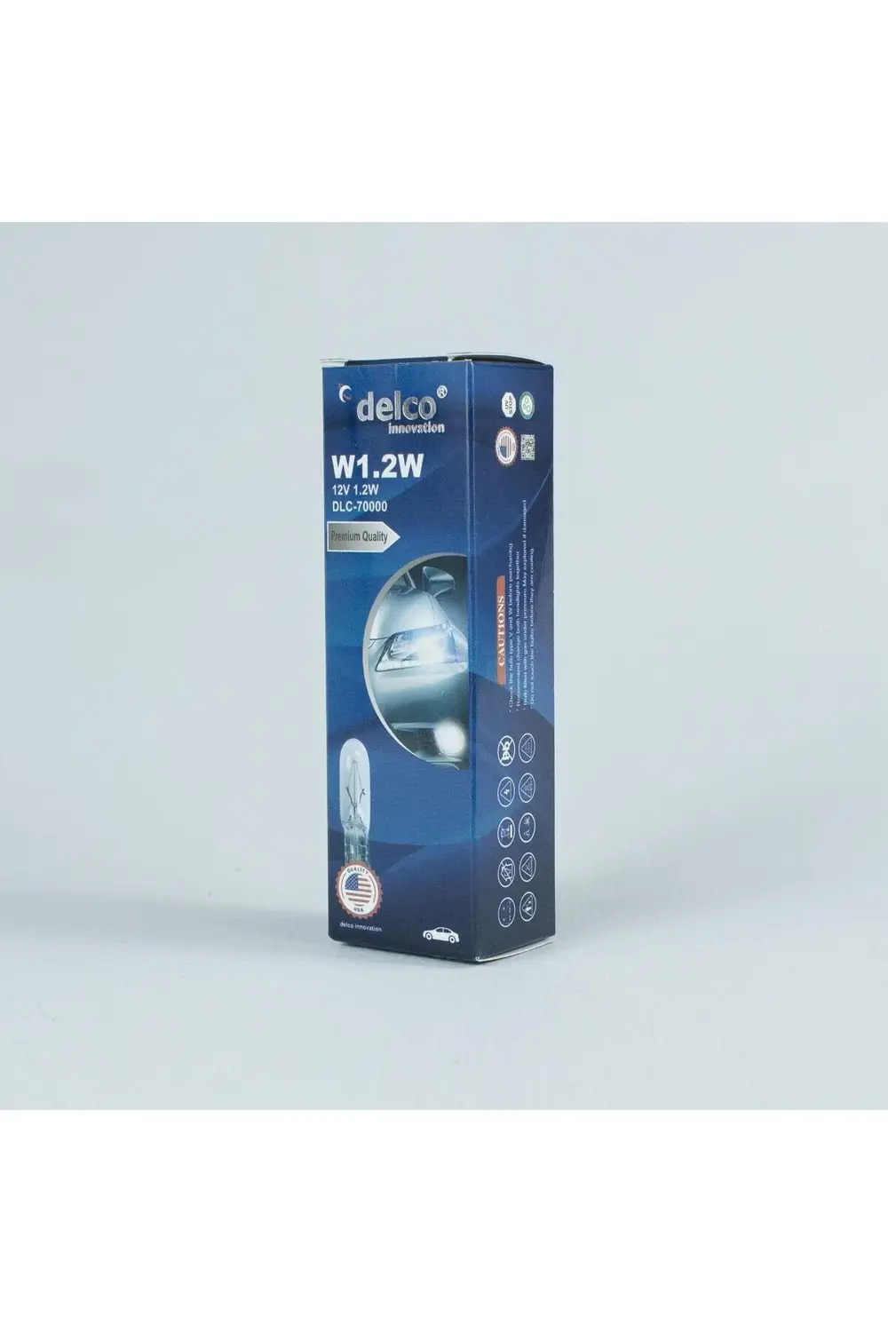 U.S.A W1.2W MİNİ DİPSİZ T5 GÖSTERGE AMPULÜ 12 VOLT 10 ADET