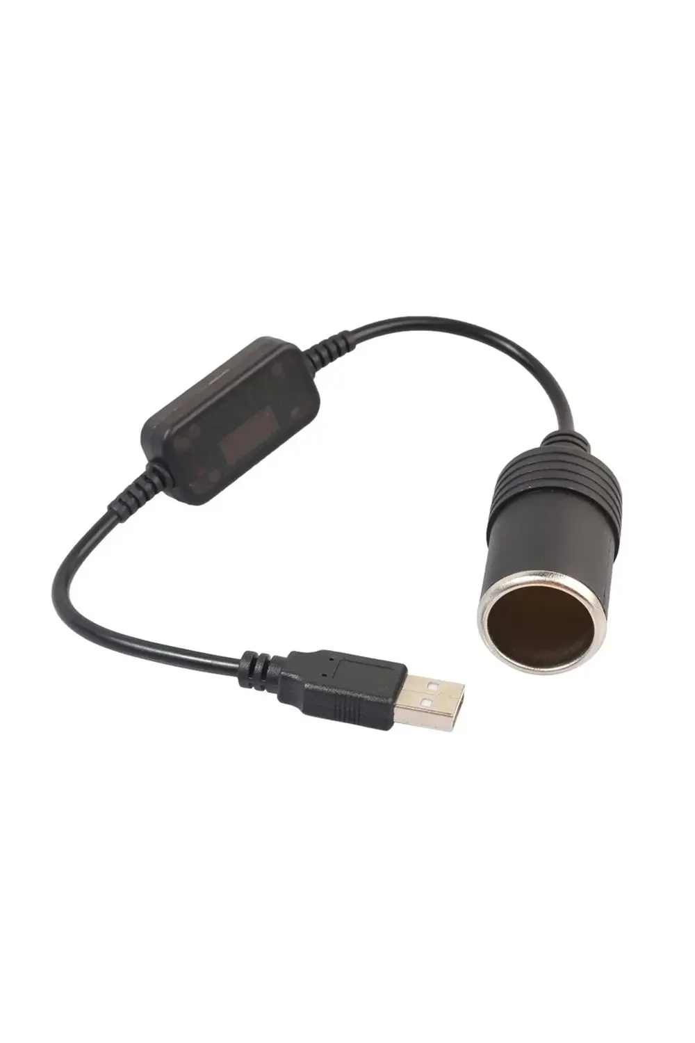 Usb 2.0 5 Volt - 2 Amper To 12 Volt - 0.8 Amper Çakmak Fişi Dişi