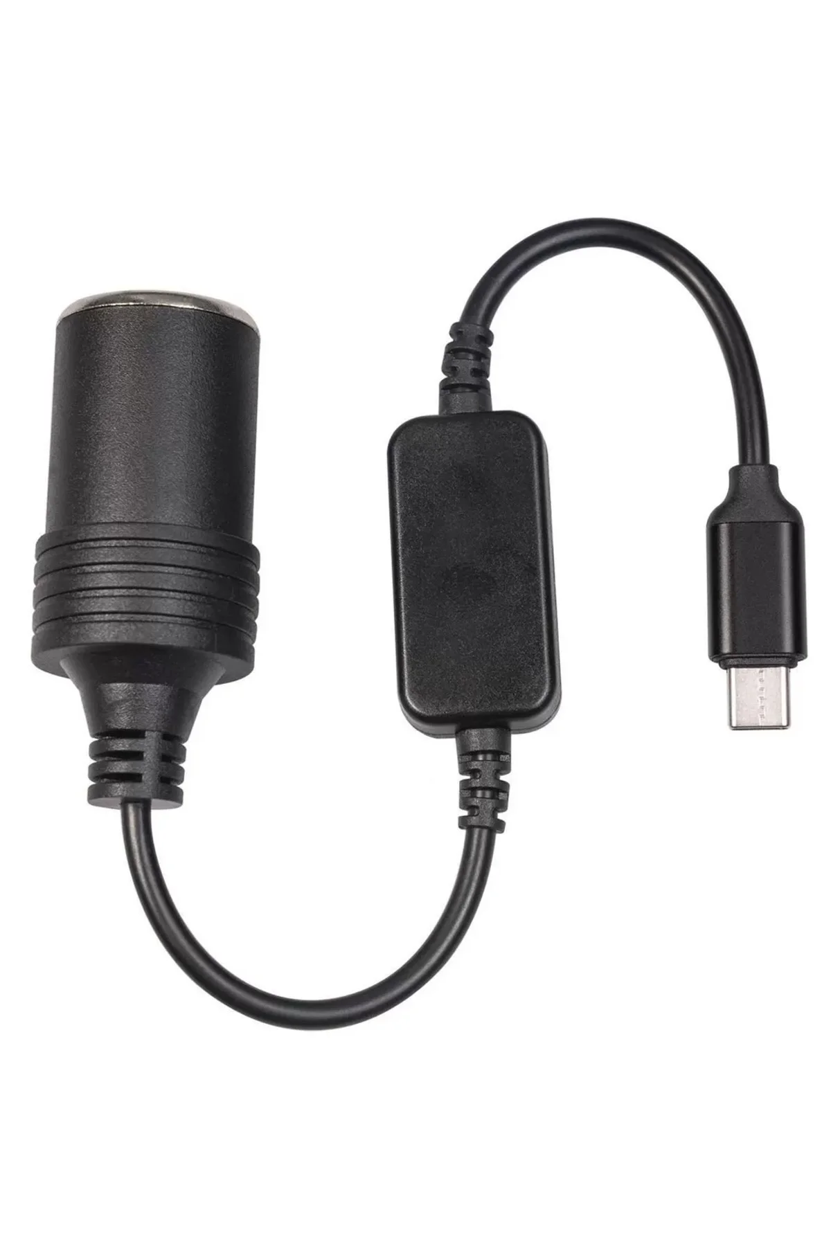 USB 2.0 5V–2A to 12V–0.8A Dönüştürücü – Araç Çakmak Fişi Dişi Çevirici Güç Adaptörü
