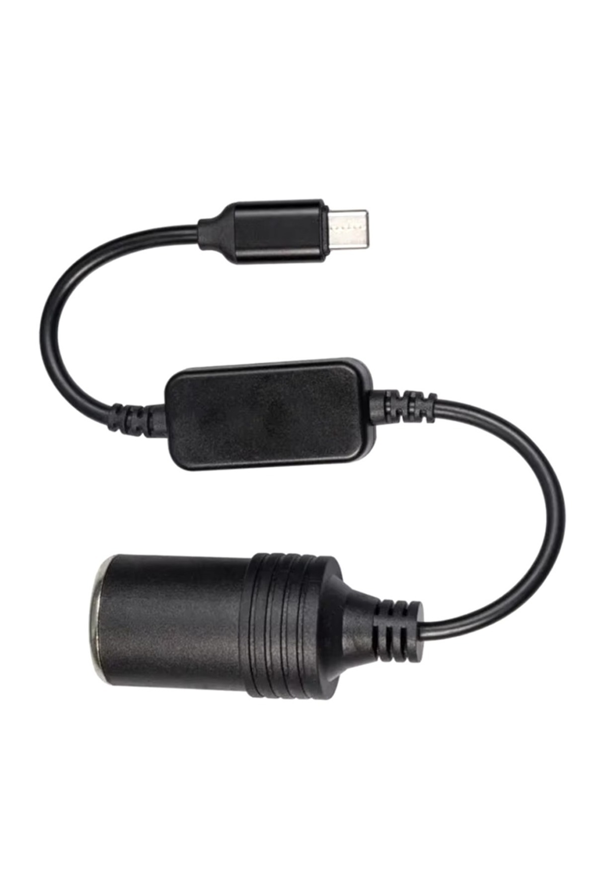 USB 2.0 5V–2A to 12V–0.8A Dönüştürücü – Araç Çakmak Fişi Dişi Çev