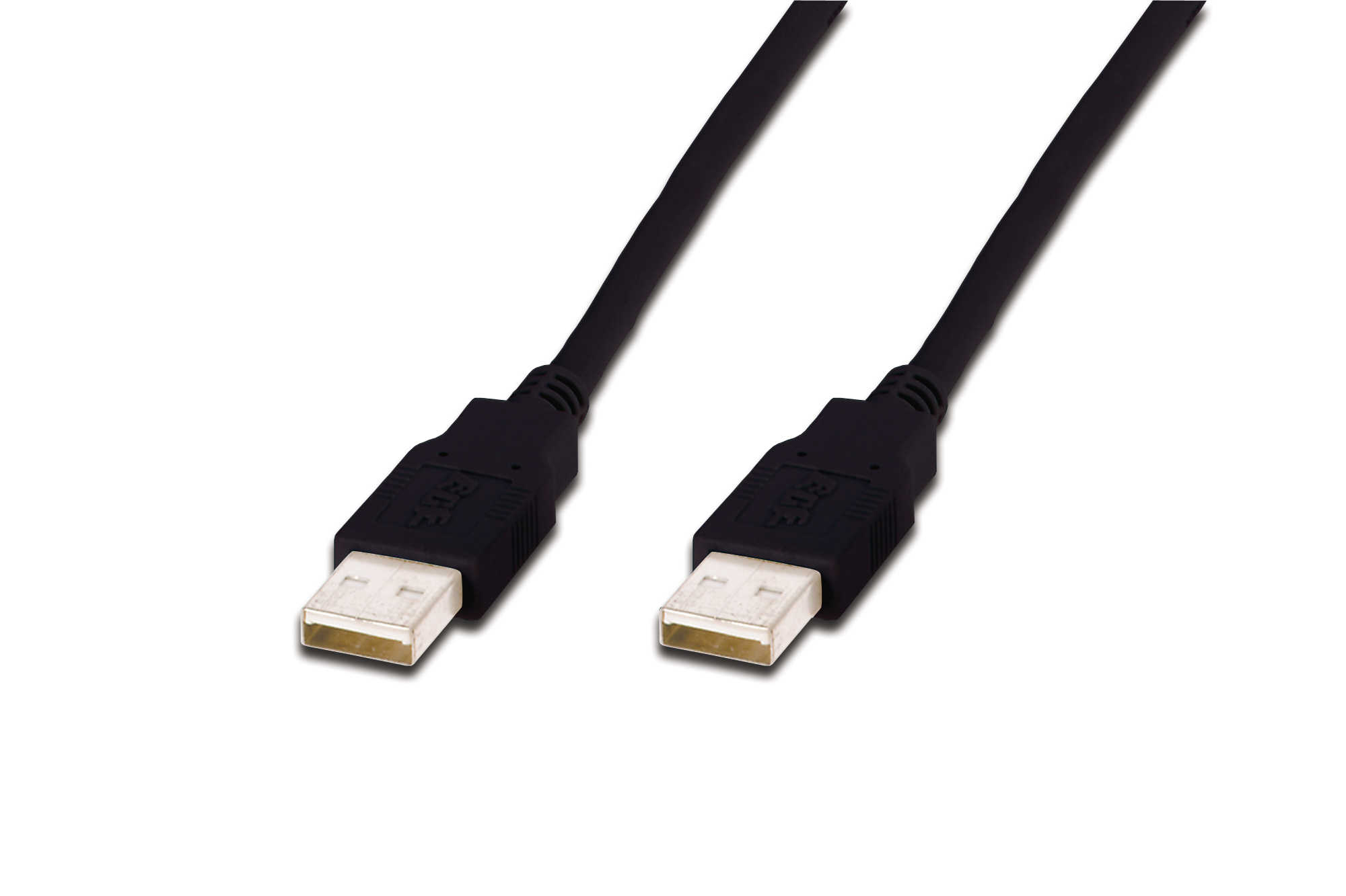 USB 2.0 Bağlantı Kablosu, USB A Erkek -USB A Erkek, 1 metre, AWG 