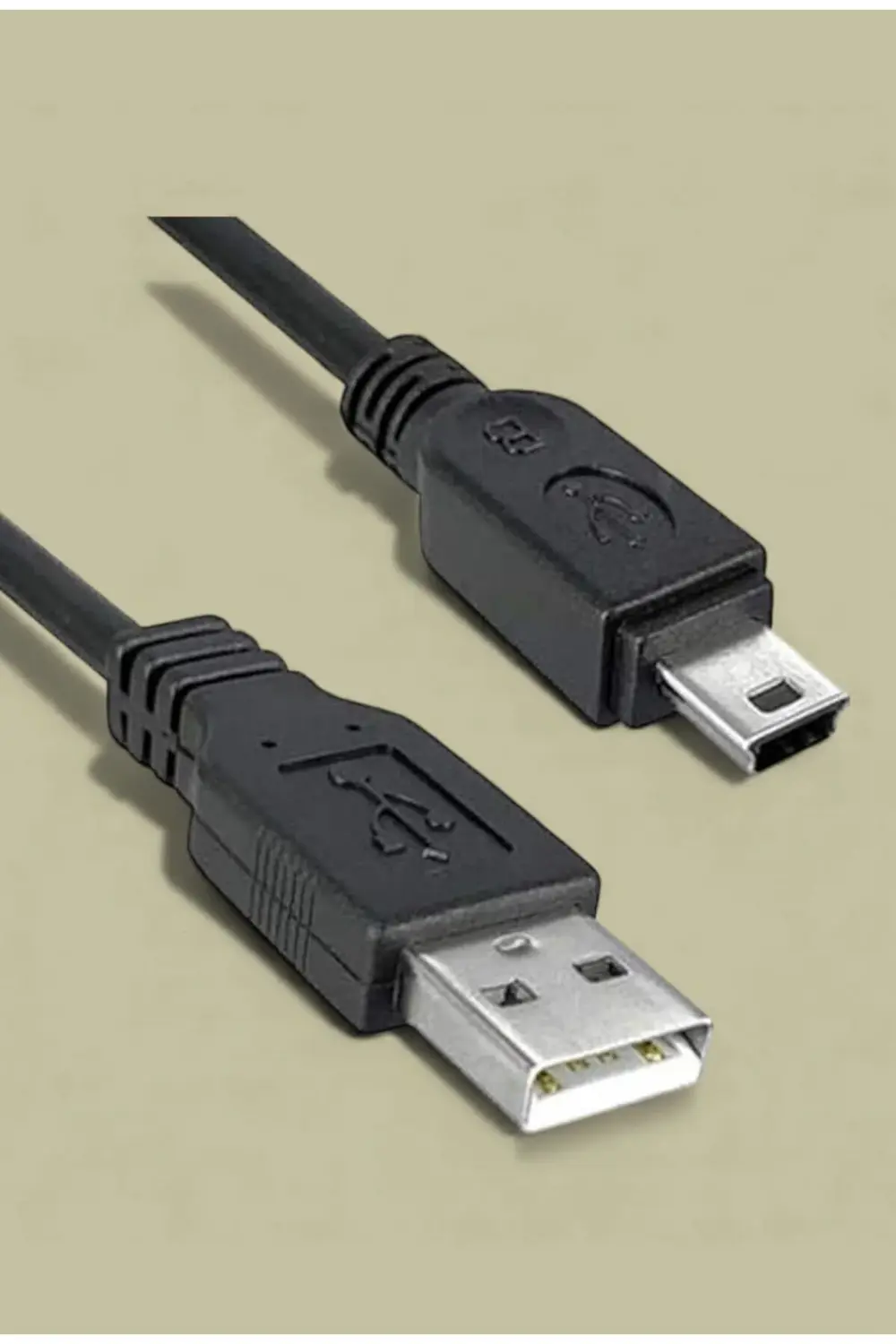 USB 2.0 Destekli 1.5m Mini USB 5 Pin – Erkek Bağlantı Kablosu