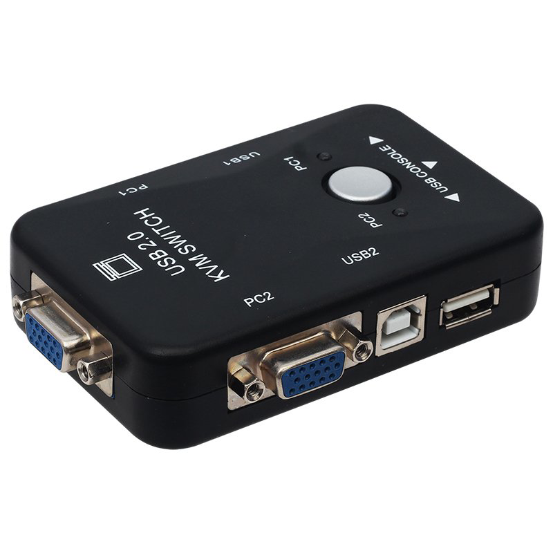 USB 2.0 MANUEL 2 PORT KVM SWITCH (4741)