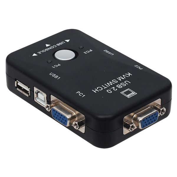 USB 2.0 MANUEL 2 PORT KVM SWITCH (4741)