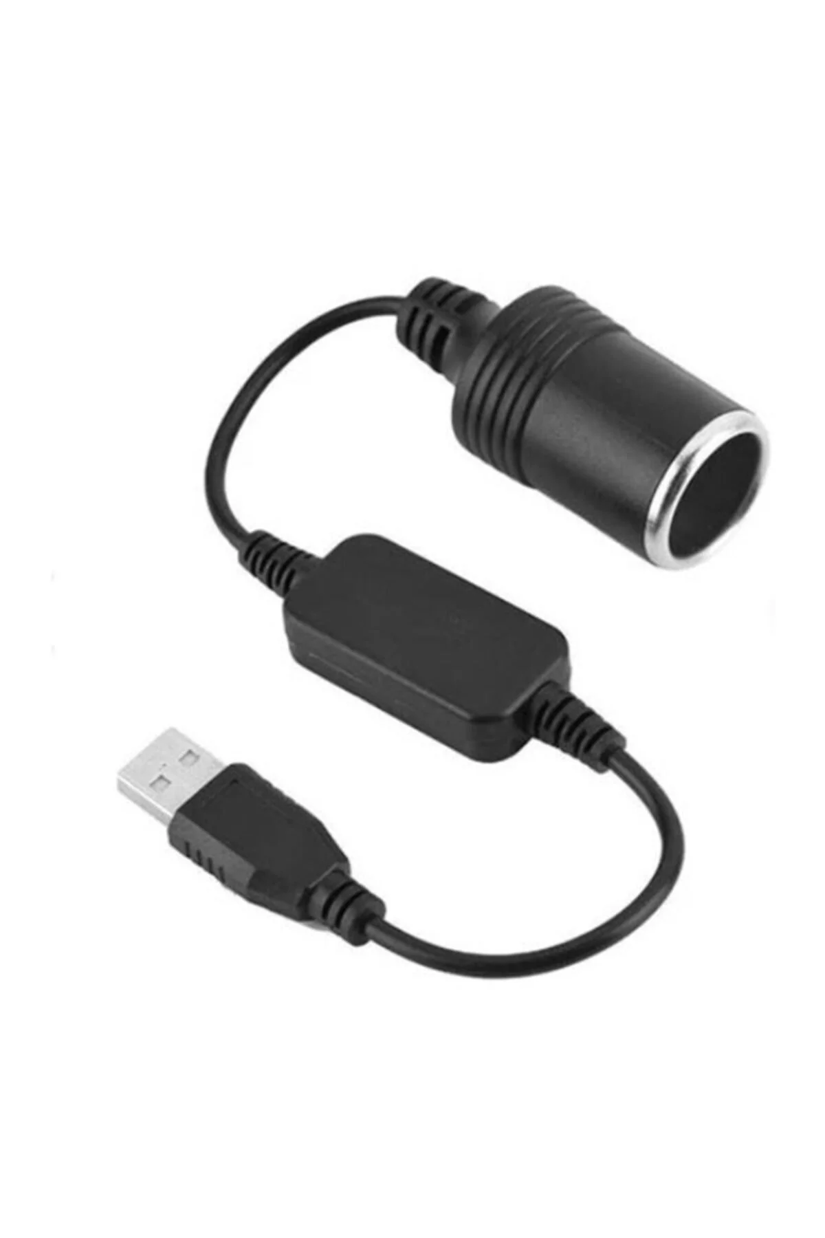 Usb 2.0 Oto Çakmaklık Çevirici 5v 2a To 12v 800ma