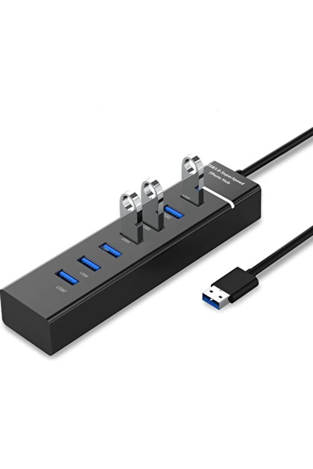 USB 3.0 7 Port Çoğaltıcı Hub USB Çoklayıcı