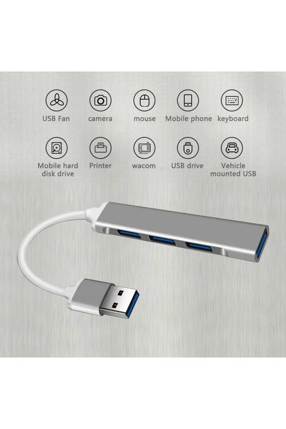 Usb 3.0 Hub 4'lü Çoğaltıcı