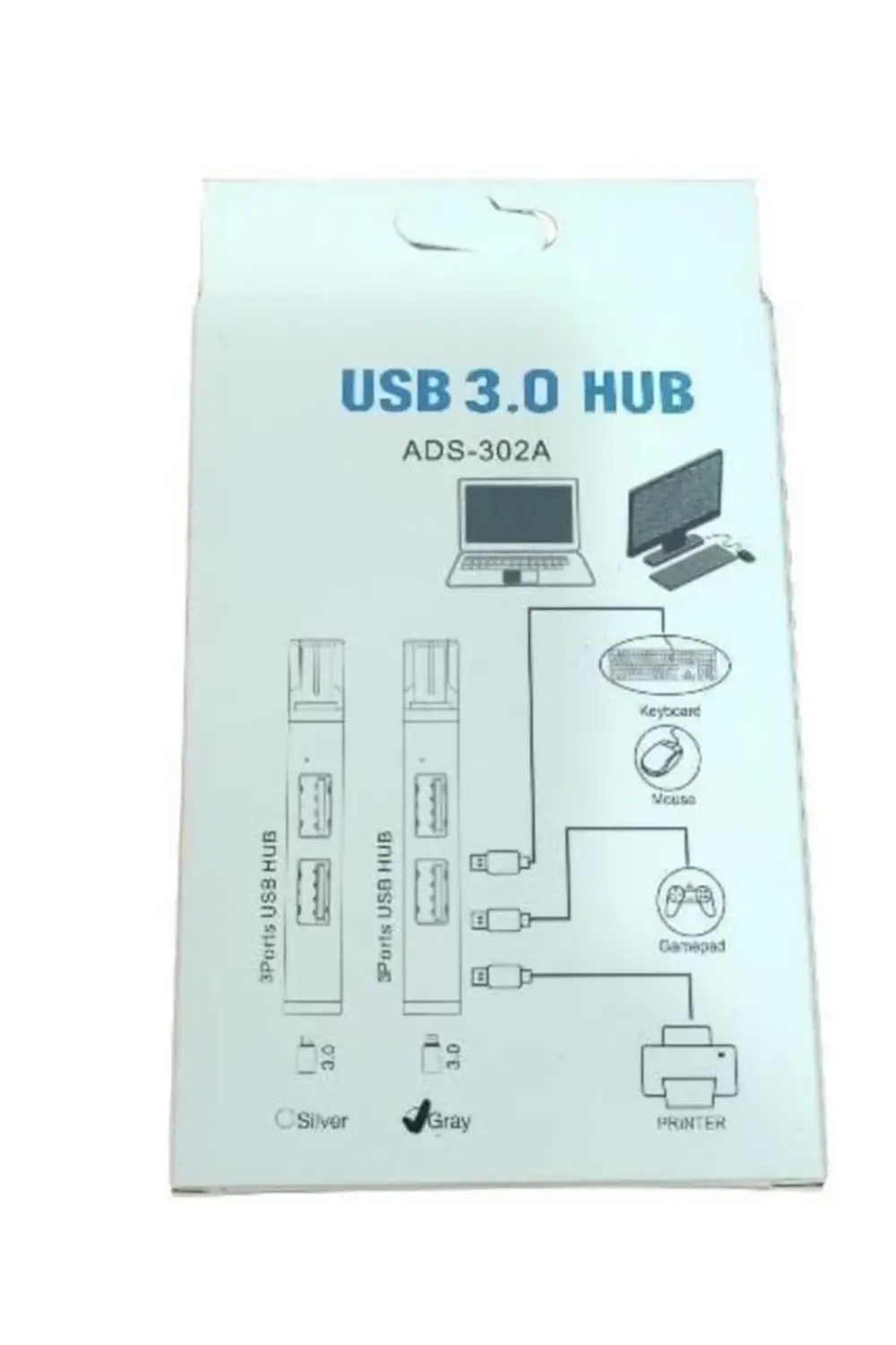 Usb 3.0 Hub Çoklayıcı 1*usb 3.0- 2*usb 2.0 Çoklayıcı