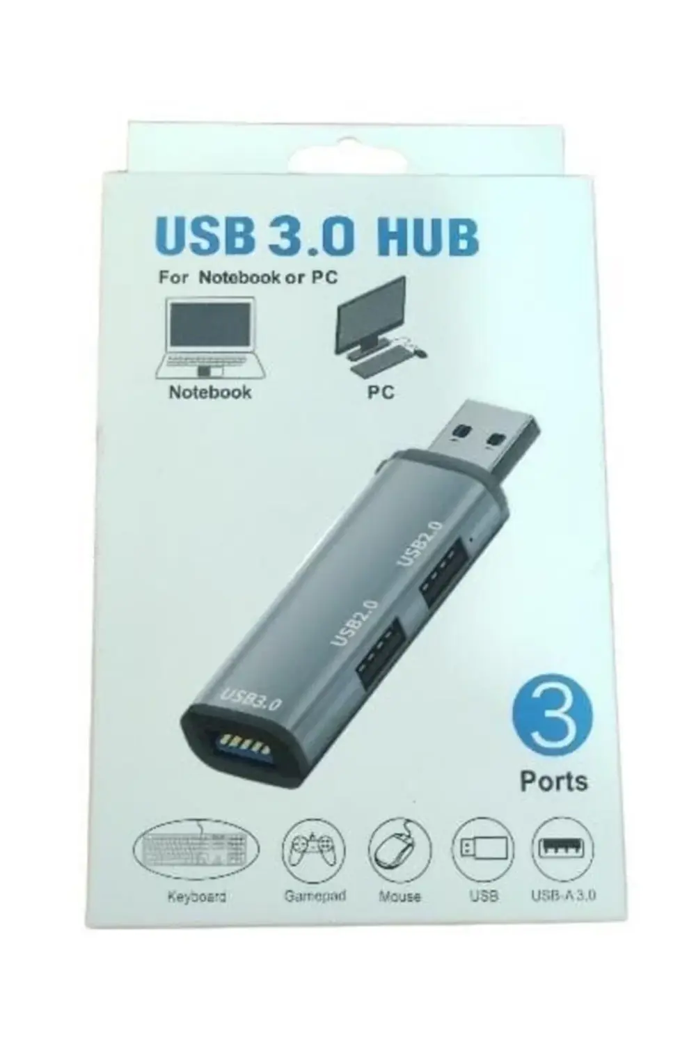 Usb 3.0 Hub Çoklayıcı 1*usb 3.0- 2*usb 2.0 Çoklayıcı