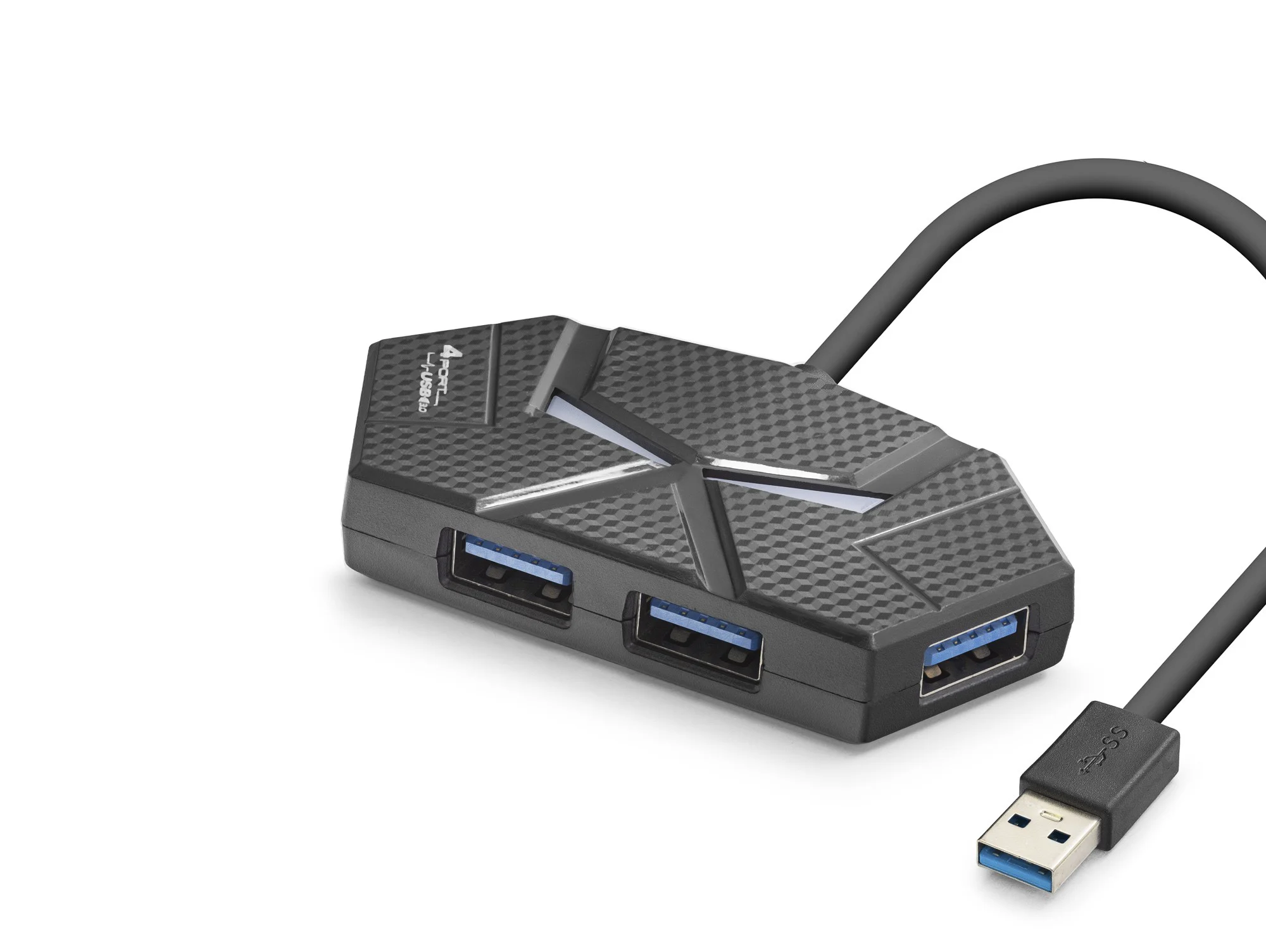 Usb 3.0 Hub Rgb 4 Port 5 Gbps 1.2 M HDX7050 Usb 3.0 Hub Rgb 4 Port 5 Gbps 1.2 M HDX7050