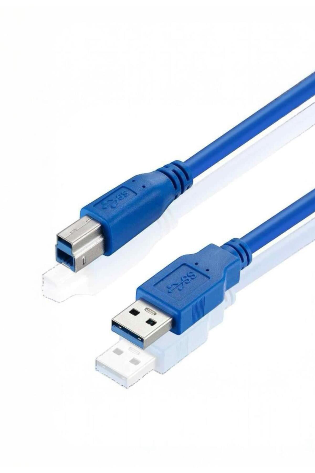 USB 3.0 Mavi Yazıcı Kablosu 1.8 Metre – Yüksek Hızlı Printer Bağl USB 3.0 Mavi Yazıcı Kablosu 1.8 Metre – Yüksek Hızlı Printer Bağl