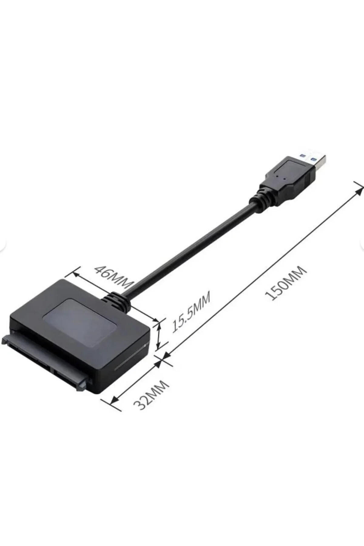 USB 3.0 SATA Hard Disk Kablosu 2.5'' SSD HDD Disk Bağlantı Adaptörü