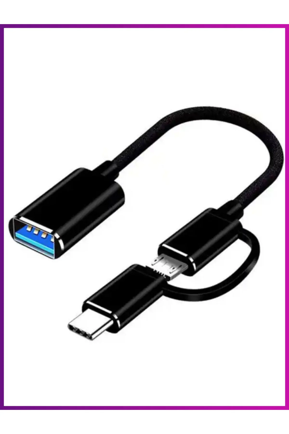 Usb 3.0 Type C Ve Micro Usb Otg Adaptör
