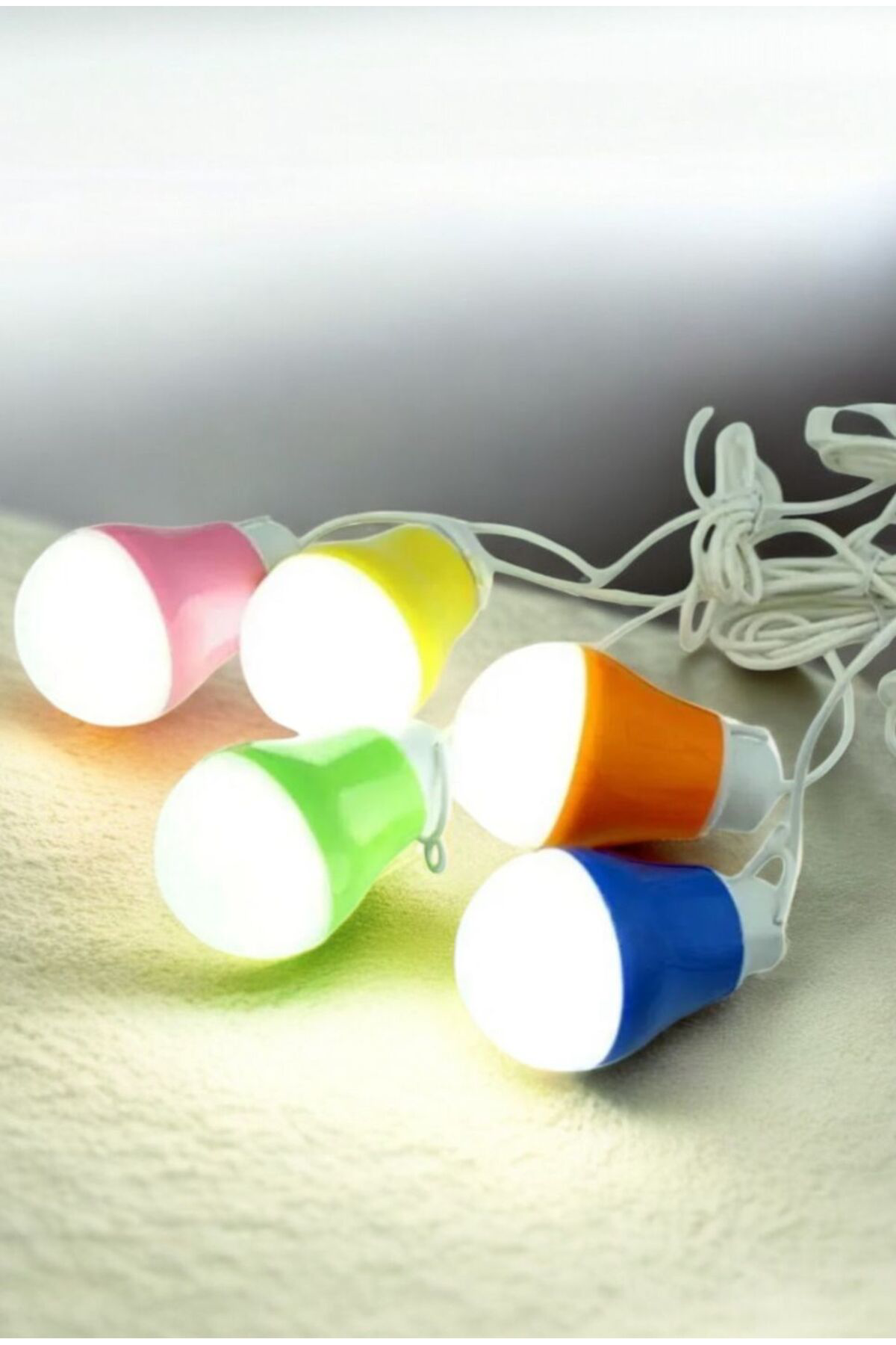 USB 5 Volt 5 Watt LED Ampul – 1 Metre Kablolu, Kamp ve Acil Durum