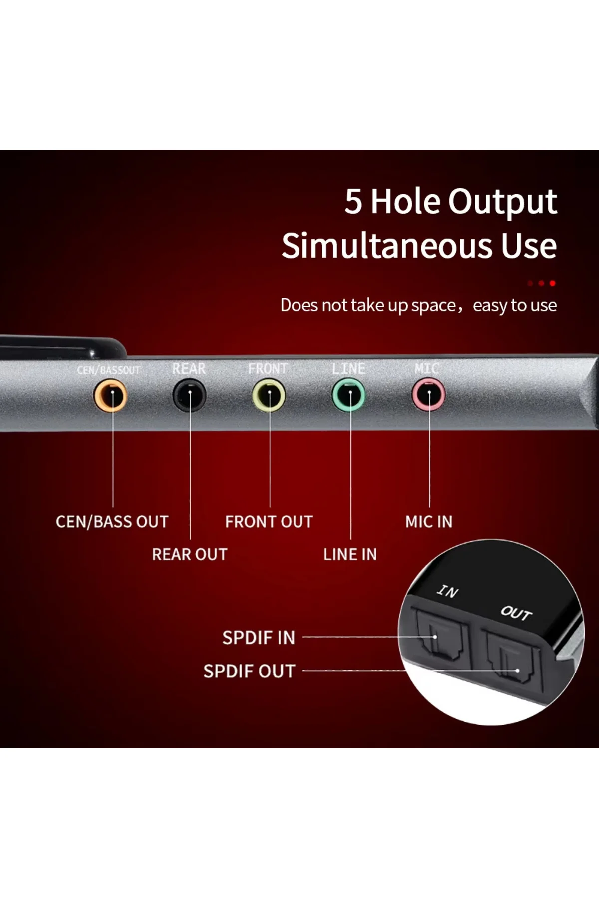 USB 7.1 Kanal Harici Ses Kartı 5.1 S/PDIF Optik Giriş Çıkış 3.5mm USB 7.1 Kanal Harici Ses Kartı 5.1 S/PDIF Optik Giriş Çıkış 3.5mm Fiyatı, Yorumları ve Özellikleri